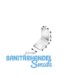 SIMPSON Winkelverbinder ANPS 40x 40x2.0x 25mm feuerverzinkt ( ANPS204425 )