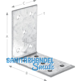 SIMPSON Winkelverbinder ANPS 40x40x2.0x40mm feuerverzinkt ( ANPS204440 )