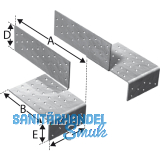 SIMPSON Sparrenfussverbinder SFM-B feuerverzinkt mit Bewertung