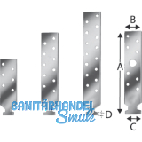 SIMPSON Profilanker PROFA 198-B feuerverzinkt mit Bewertung f�r Profil 2815