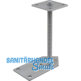 PITZL Pfostentr�ger Typ 11009.6200 Eck ZiNiP beschichtet mit Gewindestange