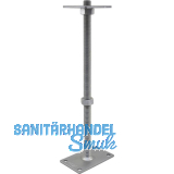 PITZL Pfostentr�ger Typ 11013.1500 ZiNiP beschichtet mit Gewindestange