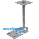 PITZL Pfostentr�ger Typ 11013.6200 Eck ZiNiP beschichtet mit Gewindestange