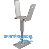 PITZL Pfostentr�ger Typ 10923.1300 ZiNiP beschichtet rechts/links