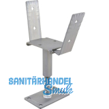 PITZL Pfostentr�ger Typ 10924.1230 ZiNiP beschichtet rechts/links