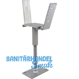 PITZL Pfostentr�ger Typ 10924.1430 ZiNiP beschichtet rechts/links