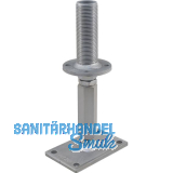 PITZL Pfostentr�ger Typ 10931.1100 ZiNiP beschichtet rechts/links