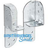 SIMPSON Universalversalverbinder UNI 96 rechts feuerverzinkt mit Bewertung