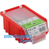 SECOTEC Spanplattenschraube Senkkopf Torx 5.0x 70 in Stapelbox SB-130