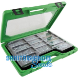 SECOTEC Spanplattensortimentsbox 1700-teilig Senkkopf mit Torx blau-verzinkt