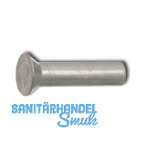 DIN661 6x 35 Aluminium blank Senkniete