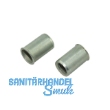 GESIPA Mikromutter Rundschaft offen M 6x15.5 Stahl verzinkt