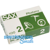 SAX Rei�nagel Phalanx Nr. 2 10mm vern. / 100ST