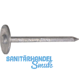 Leichtbauplattenstift 31x 60 mit aufgenieteter runder Scheibe metallisiert