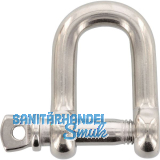 Normsch�kel Edelstahl A4 Bolzen-�13 mm Lichte=26 mm