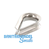 Drahtseilkauschen Seil � 12 mm - Edelstahl A4