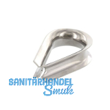 Drahtseilkauschen Seil � 8 mm - Edelstahl A4