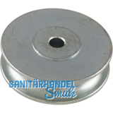 Seilrolle � 50 mm Stahl verzinkt