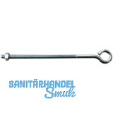 Spannschraube verzinkt 150 mm M8