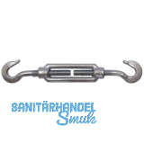 Spannschloss verzinkt M 8 offen DIN1480