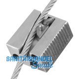 D�RNER + HELMER Ruck-Zuck Drahtseilschloss 2mm vz SB-2