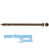 FISCHER Terrassenschraube Zylinderkopf 4.3x60 TX15 beschichtet Inhalt 1500 St�ck