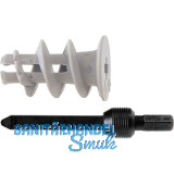 FISCHER GK Gipskartond�bel Nylon grau