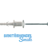 FISCHER TBB Treppenstufenbefestigung Nylon grau