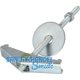 Federklappd�bel KD 5 mit Gewindestange , Scheibe & Sechskantmutter