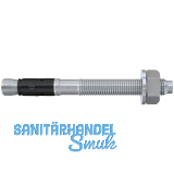 FISCHER FAZ II plus 12 / 80/180 Bolzenanker verzinkt-blau mit Bewertung