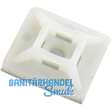 Klebesockel f�r kabelbinder 4.8 mm mit Sonderkleber schwarz