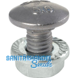 Kabeltrassenschraube M6x12 Stahl verz.