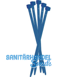 WKK Kabelbinder 4.8x200 blau Polyamid 6.6 mit Metallpigmenten