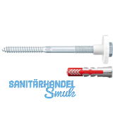 SET - FISCHER Waschtischbefestigung WST 10x140 K