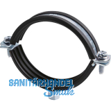 Massivrohrschelle zweiteilig 26 - 30 mm M8/M10