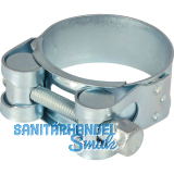 S-S-T Gelenkbolzenschelle / W1 / 162-174 25 mm - Stahl verzinkt blau