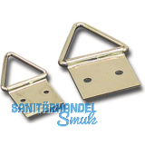 Klapp�se 13x19 Stahl vermessingt