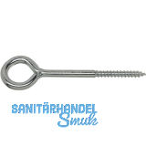 Ger�stkloben mit Holzgewinde 10.0x120 verzinkt-blau