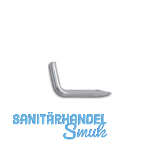 Stifthaken 40 mm Stahl verzinkt-blau