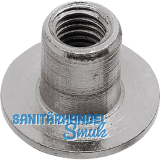 H�lsenmutter Flachkopf M 8x17 Stahl vernickelt