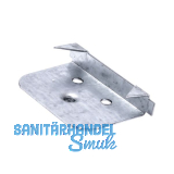 Anfangsprofilholzkralle Stahlband-verzinkt f�r Paneele