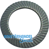 SCHNORR Sicherungsscheibe "S" M18 Federstahl mechanisch verzinkt