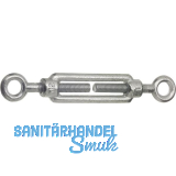 DIN1480 M24 verzinkt Spannschloss mit �sen