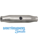 DIN1478 M24 verzinkt Spannschlossmutter aus Stahlrohr