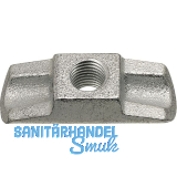 Simplex-Mutter M16 GTW-40-05 Stahlguss verzinkt