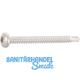 DIN7504N 5.5x 40 Torx25 Edelstahl A2 Linsen-Bohrschraube