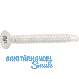 DIN7504O 5.5x 45 Torx25 Edelstahl A2 Senkkopf-Bohrschraube