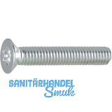 DIN965A M 4x 30 Senkschraube TX20 Edelstahl A4