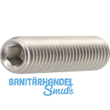 ISO4029/DIN916 21H M 5x 5 Edelstahl A2 Gewindestift mit Ringschneide und ISK