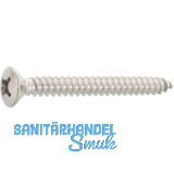 DIN7983C 3.5x 13 Phillips-KS Edelstahl A2 Linsensenkkopf-Blechschraube ~ISO7051
